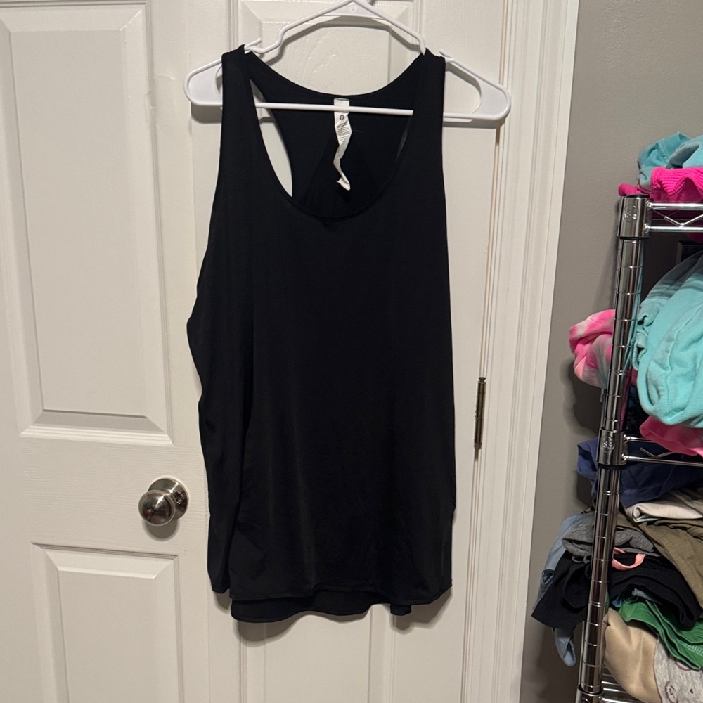 lululemon athletica Black Tank Top